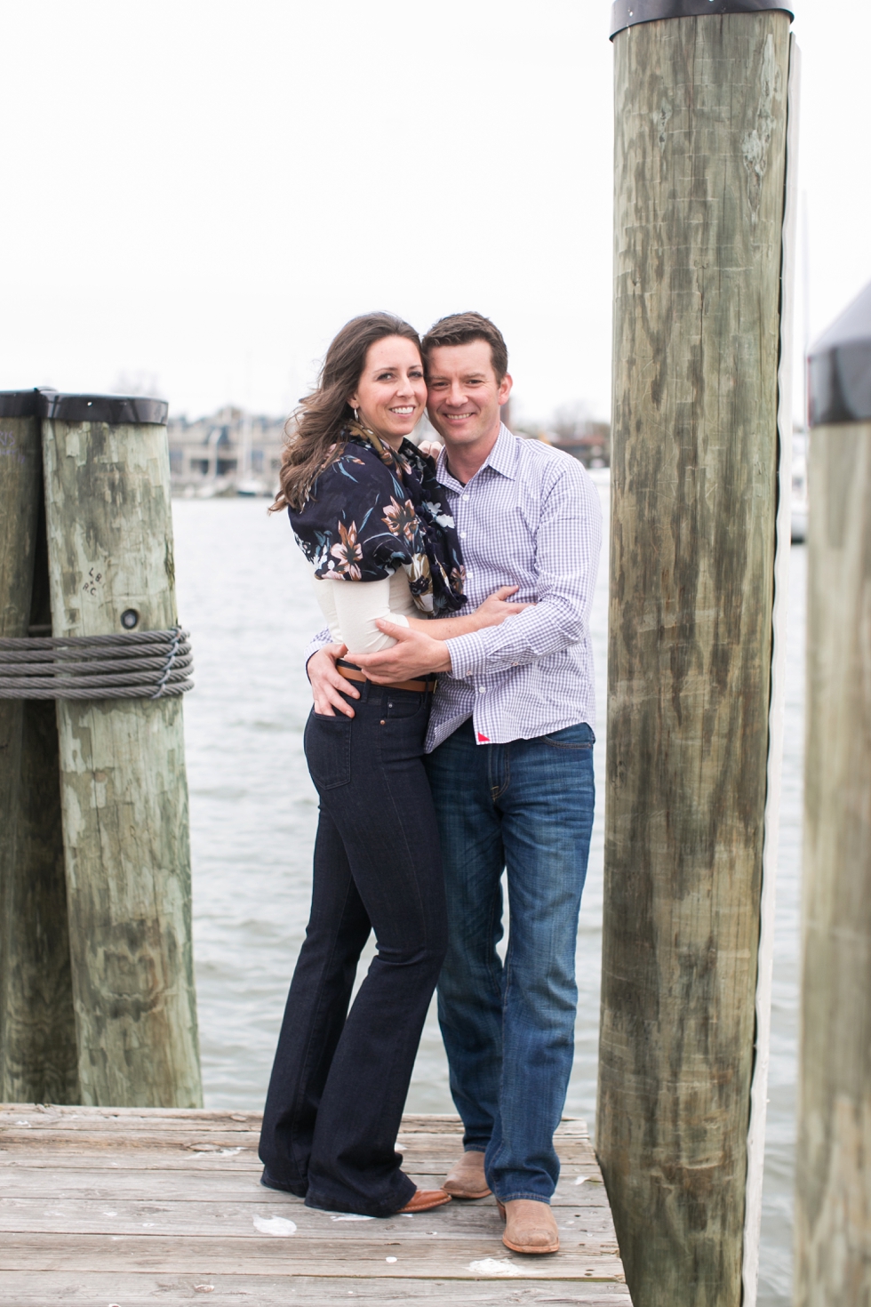 City Dock Annapolis Wedding - Waterfront Engagement Photography