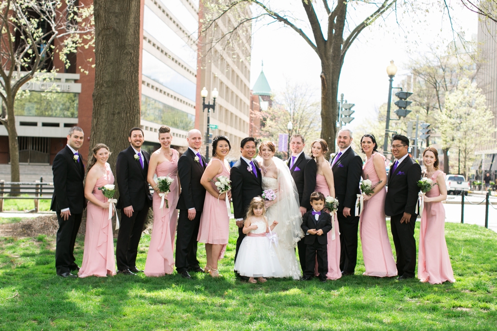 City Wedding Party - Dupont Circle Wedding Photographs