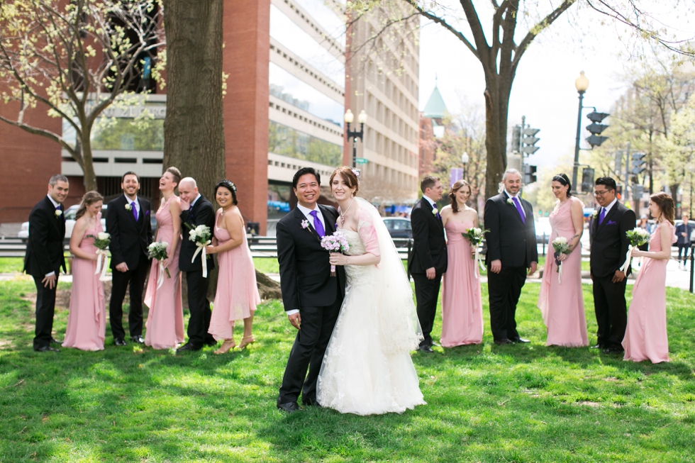 City Wedding Party - Dupont Circle Wedding Photographs