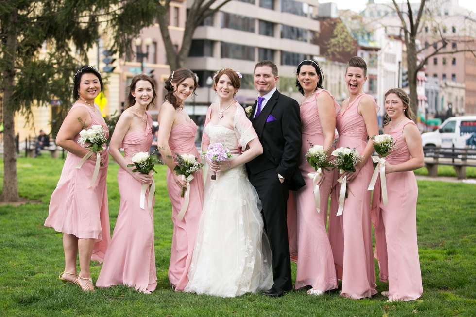 City Wedding Party - Dupont Circle Wedding Photographs