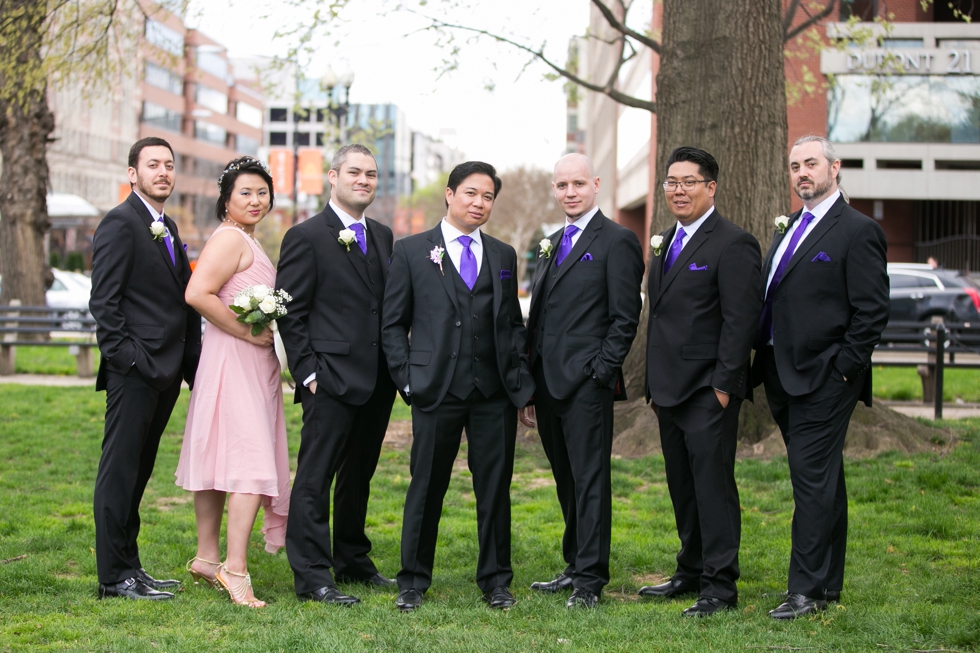 City Wedding Party - Dupont Circle Wedding Photographs