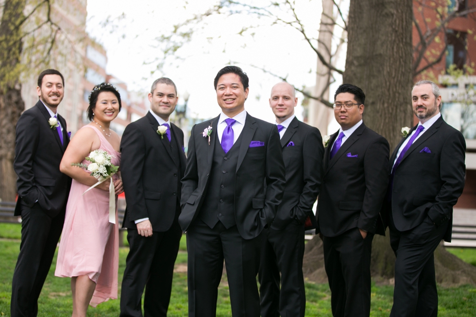 City Wedding Party - Dupont Circle Wedding Photographs