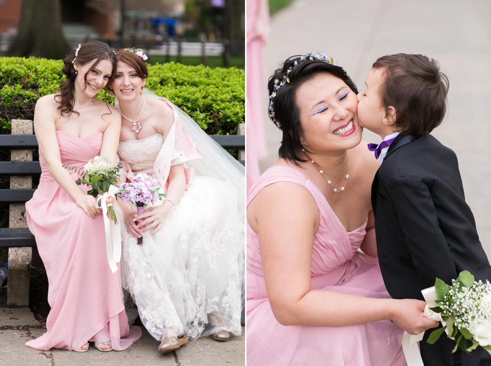 City Wedding Party - Dupont Circle Wedding Photographs