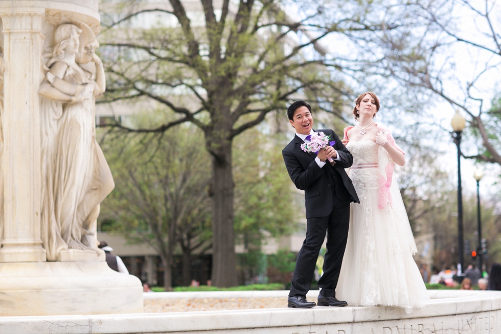 City Marriage - Dupont Circle Wedding Photographs