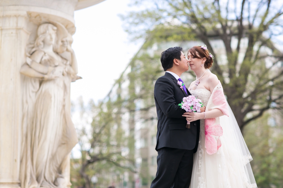 City Marriage - Dupont Circle Wedding Photographs