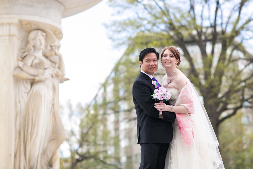 City Marriage - Dupont Circle Wedding Photographs