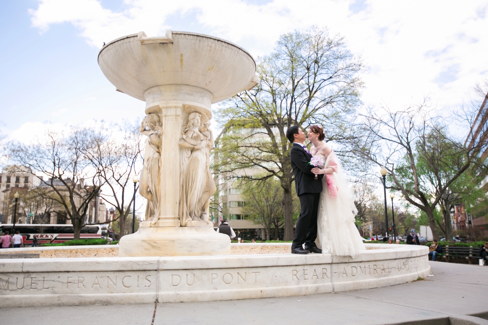 City Marriage - Dupont Circle Wedding Photographs