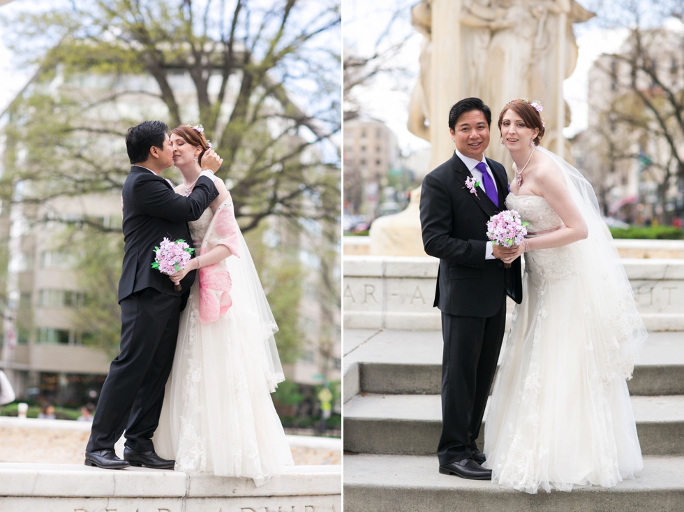 City Marriage - Dupont Circle Wedding Photographs