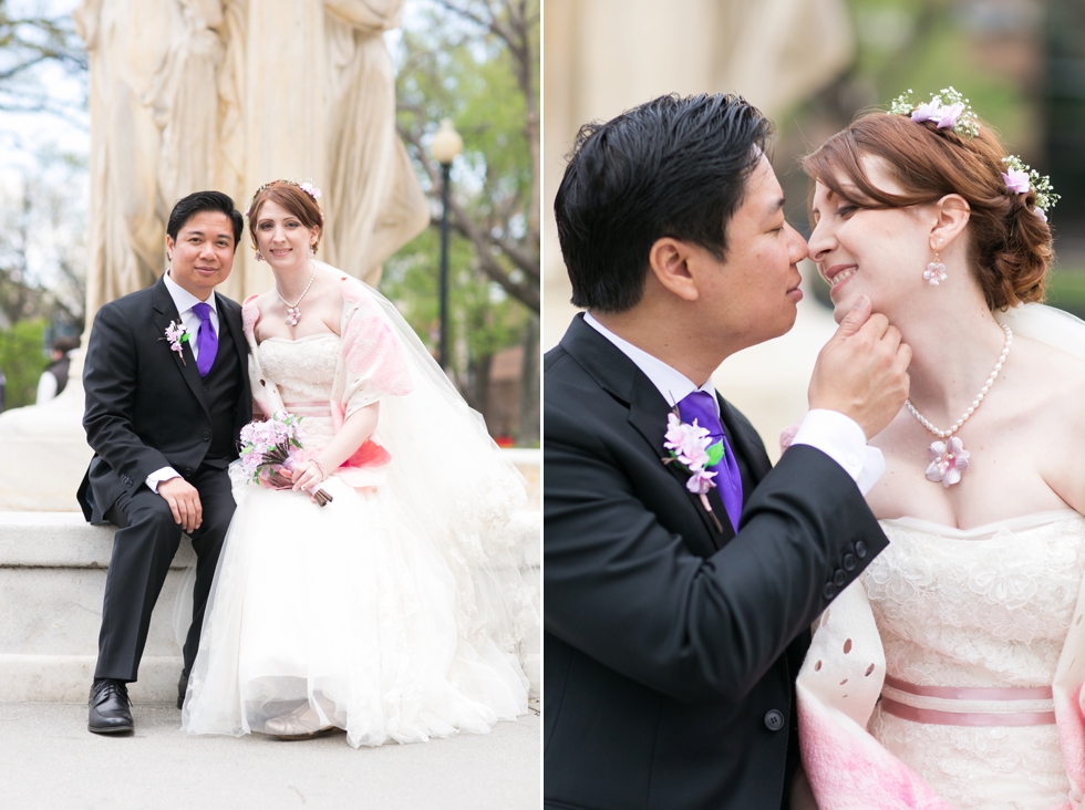 City Marriage - Dupont Circle Wedding Photographs