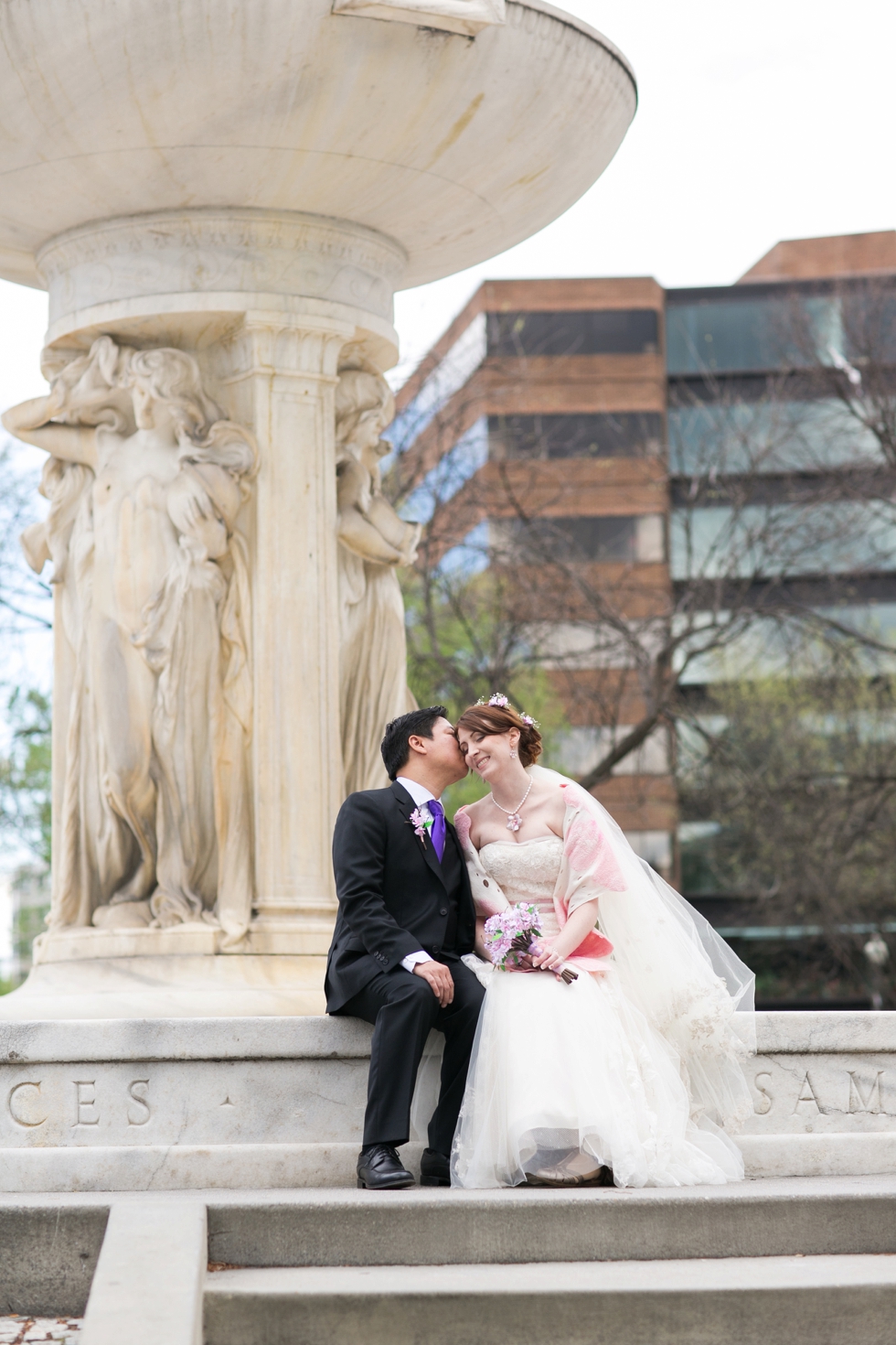 City Marriage - Dupont Circle Wedding Photographs