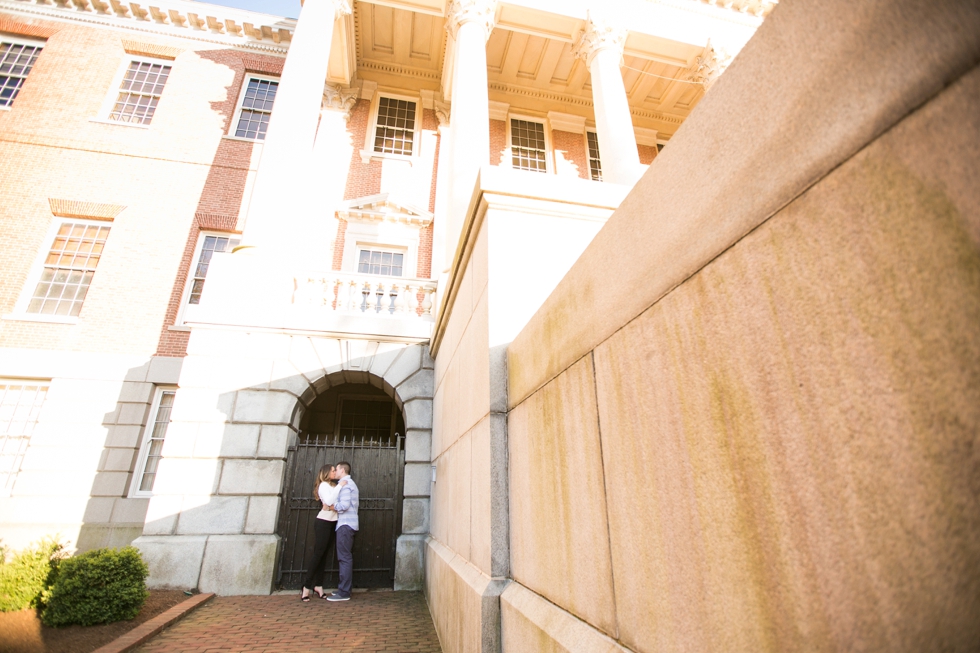 Annapolis State House Engagement Photos - Spring Engagement