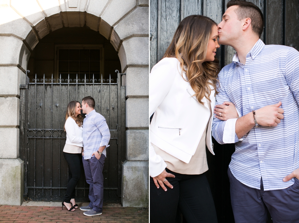 Annapolis State House Engagement Photos - Spring Engagement