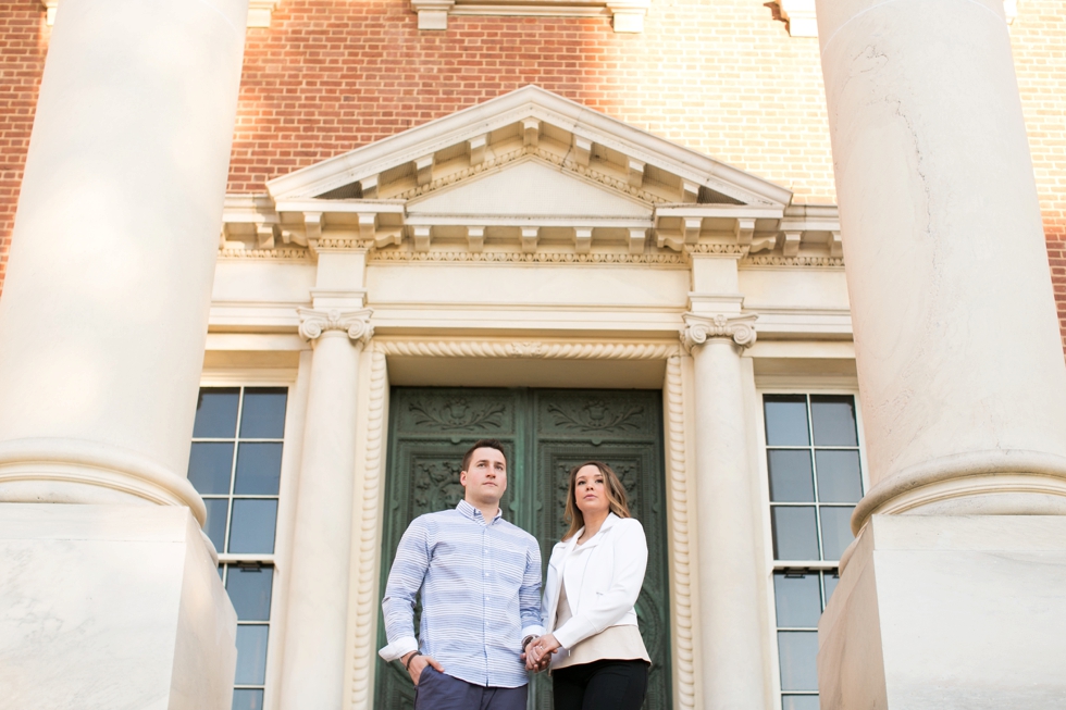 Annapolis State House Engagement Photos - Spring Engagement