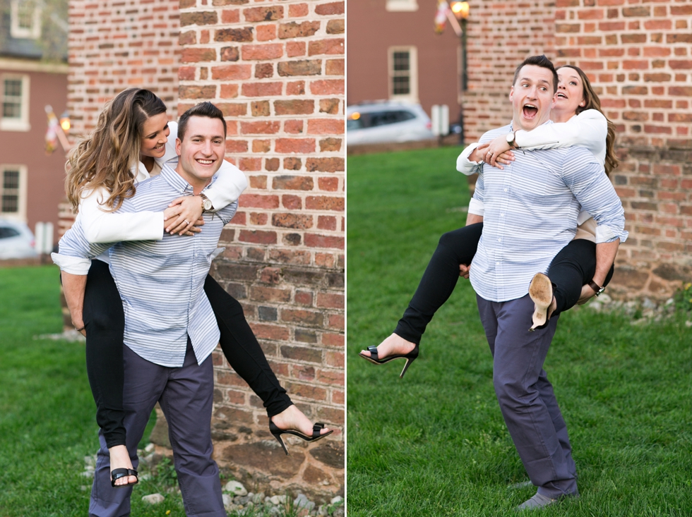 Annapolis State House Engagement Photos - Spring Engagement