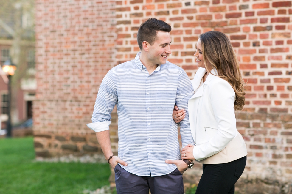 Annapolis State House Engagement Photos - Spring Engagement