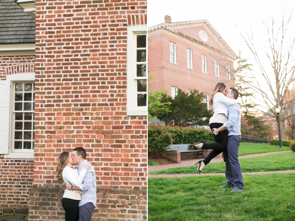 Annapolis State House Engagement Photos - Spring Engagement