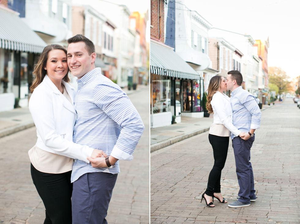 Annapolis Maryland Avenue Engagement Photos - Spring Engagement