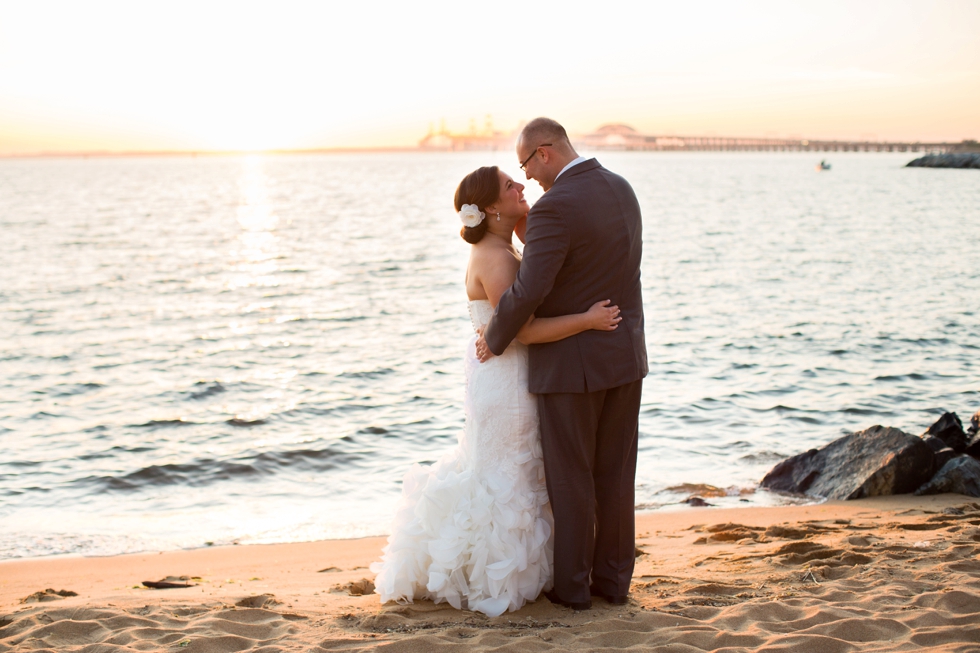 Chesapeake Bay Beach Club Associate Wedding - TLC Bridal Boutique