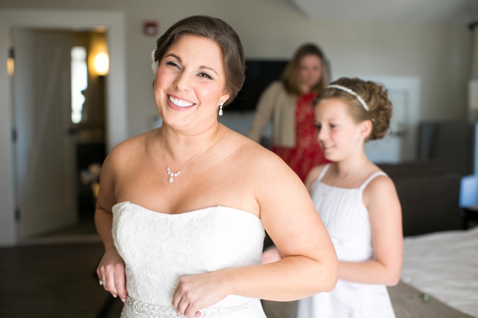 The Inn at the Chesapeake Bay Beach Club Associate Wedding - TLC Bridal Boutique