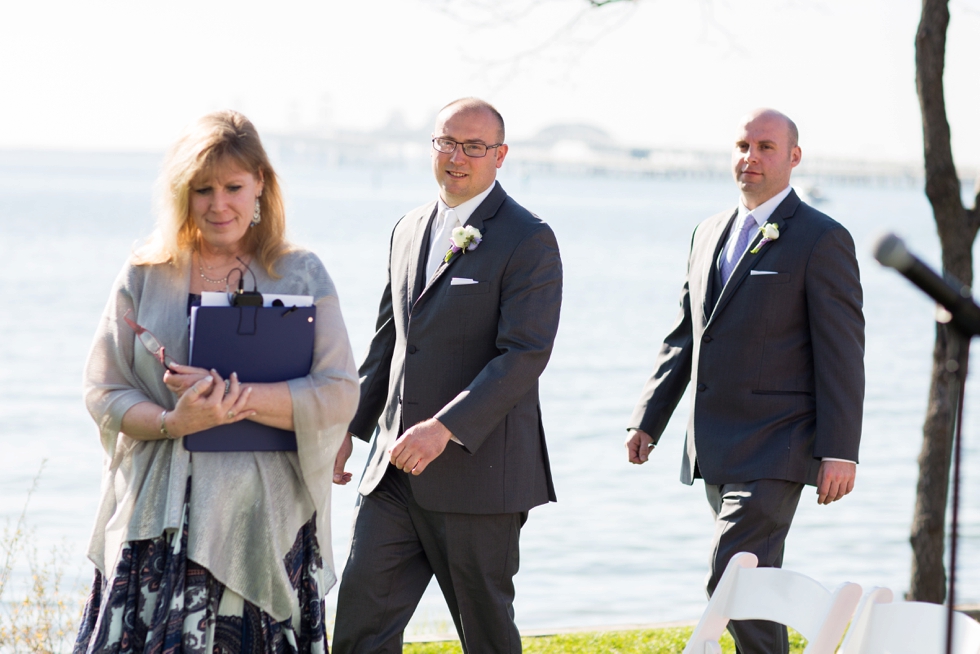 Chesapeake Bay Beach Club outdoor ceremony - Associate Wedding