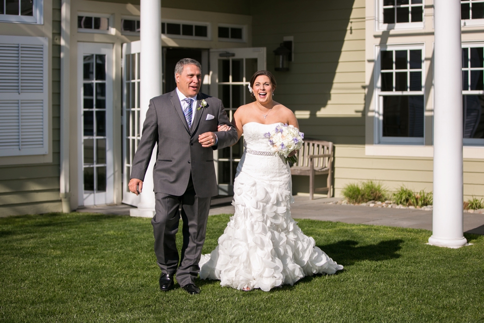 Chesapeake Bay Beach Club outdoor ceremony - Associate Wedding