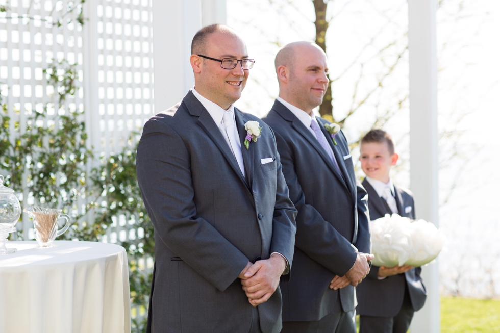 Chesapeake Bay Beach Club outdoor ceremony - Associate Wedding