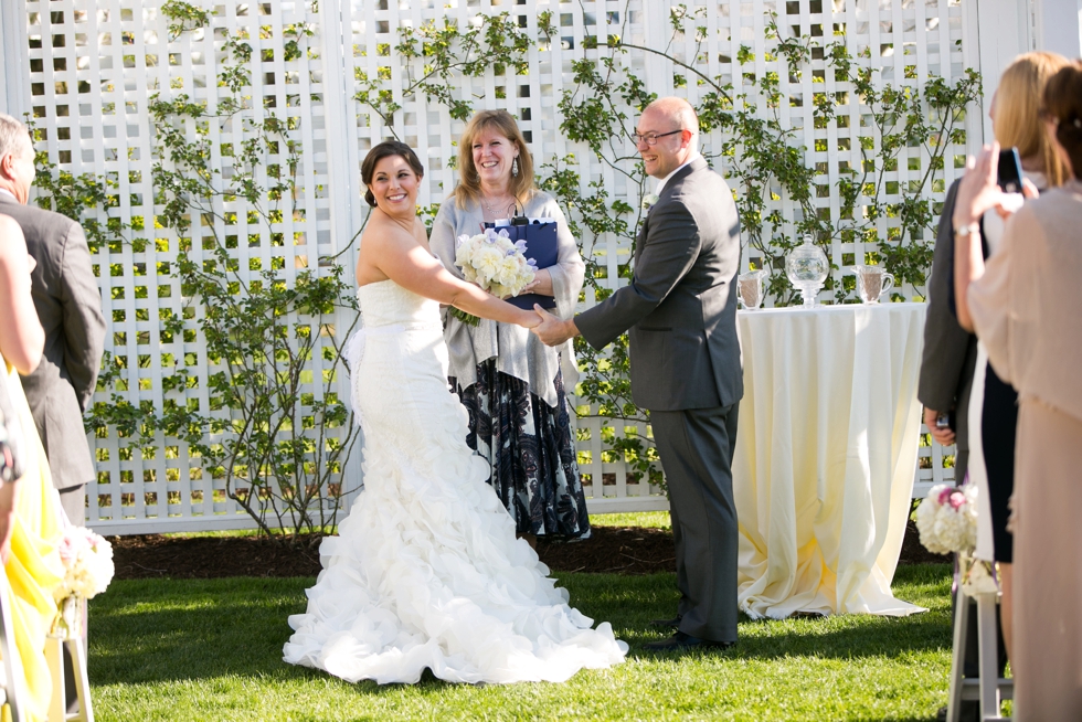 Chesapeake Bay Beach Club outdoor ceremony - Associate Annapolis Wedding