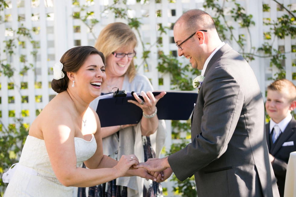 Chesapeake Bay Beach Club outdoor ceremony - Associate Annapolis Wedding