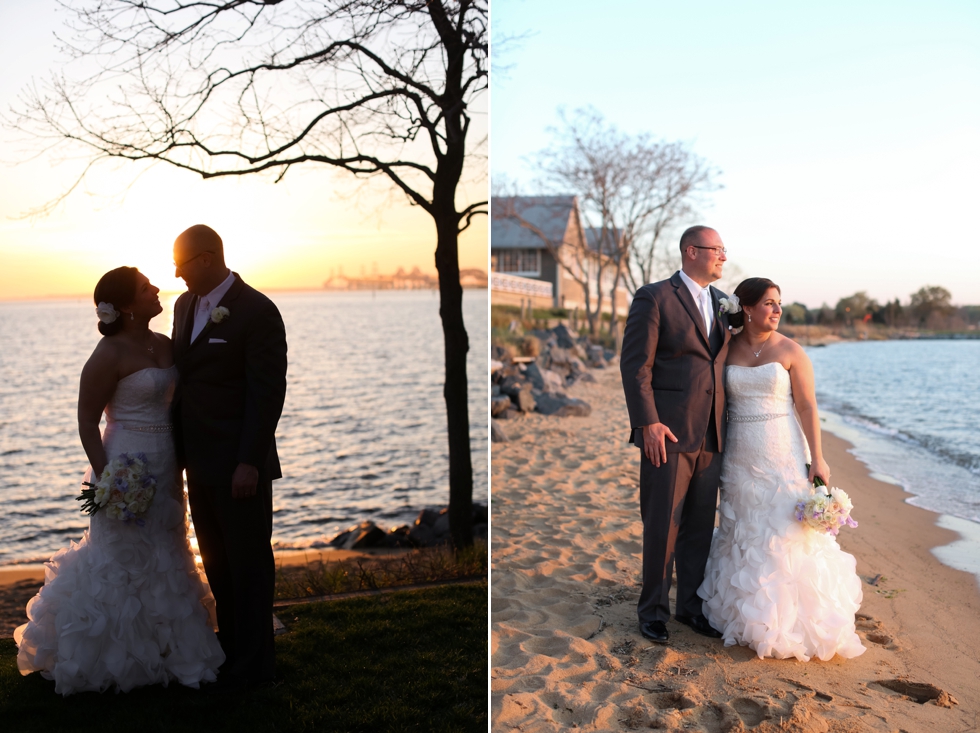 Associate Maryland Beach Wedding - Bay Beach Club Venue