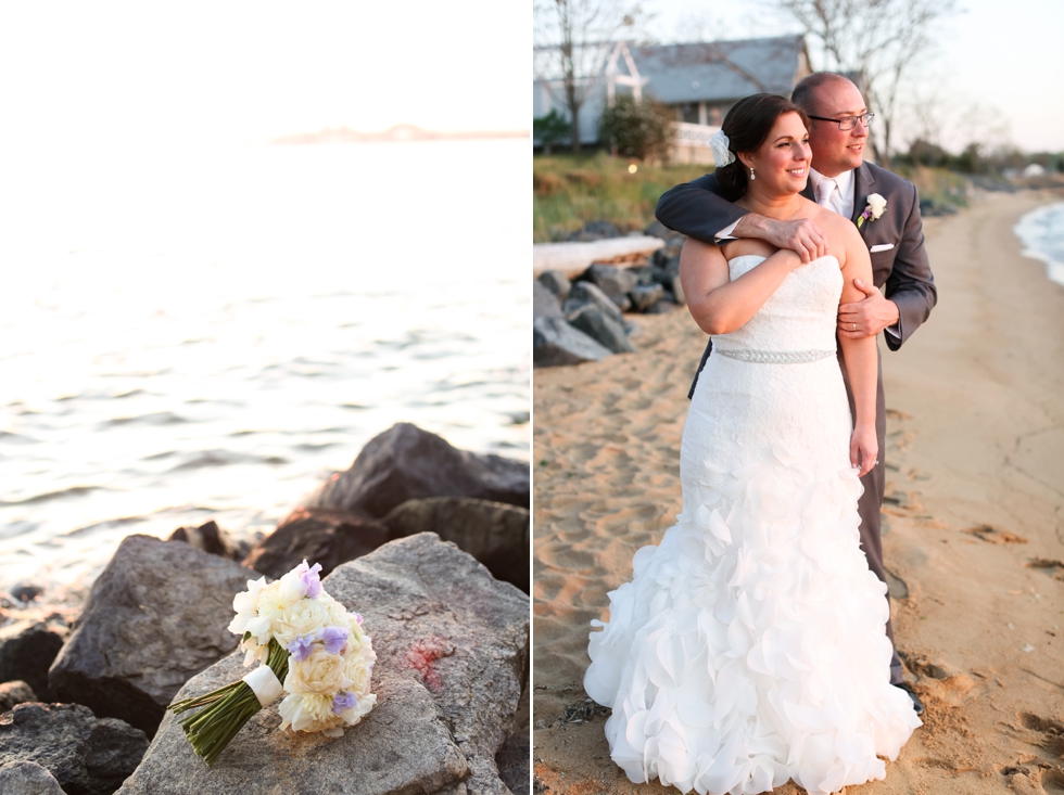 Associate Maryland Beach Wedding - Bay Beach Club Venue