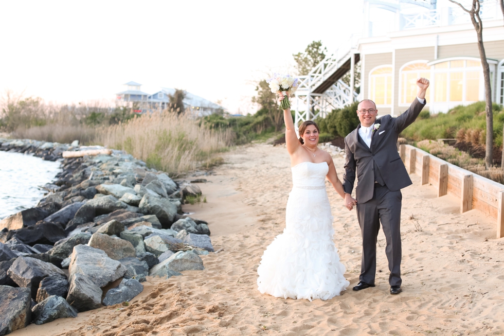 Associate Maryland Beach Wedding - Bay Beach Club Venue