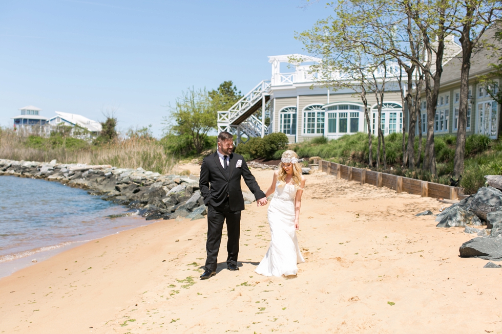 Eastern Shore Beach Intimate Wedding - Associate Caitlin