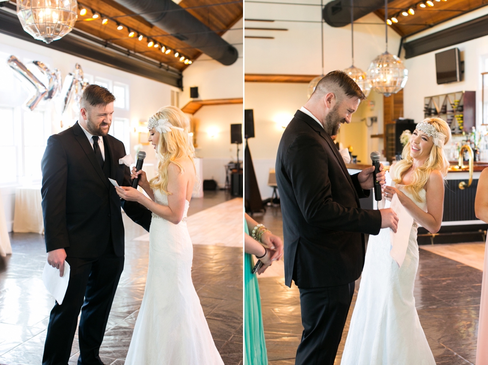 Chesapeake Bay Beach Club Intimate Tavern Ballroom Vow Renewal - Associate Caitlin