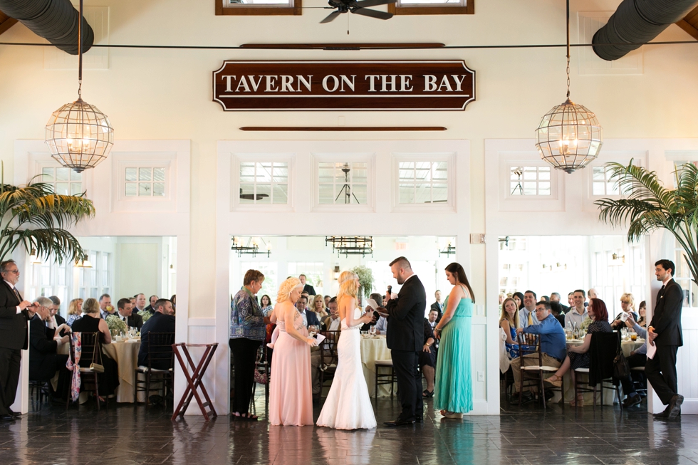 Chesapeake Bay Beach Club Intimate Tavern Ballroom Vow Renewal - Associate Caitlin