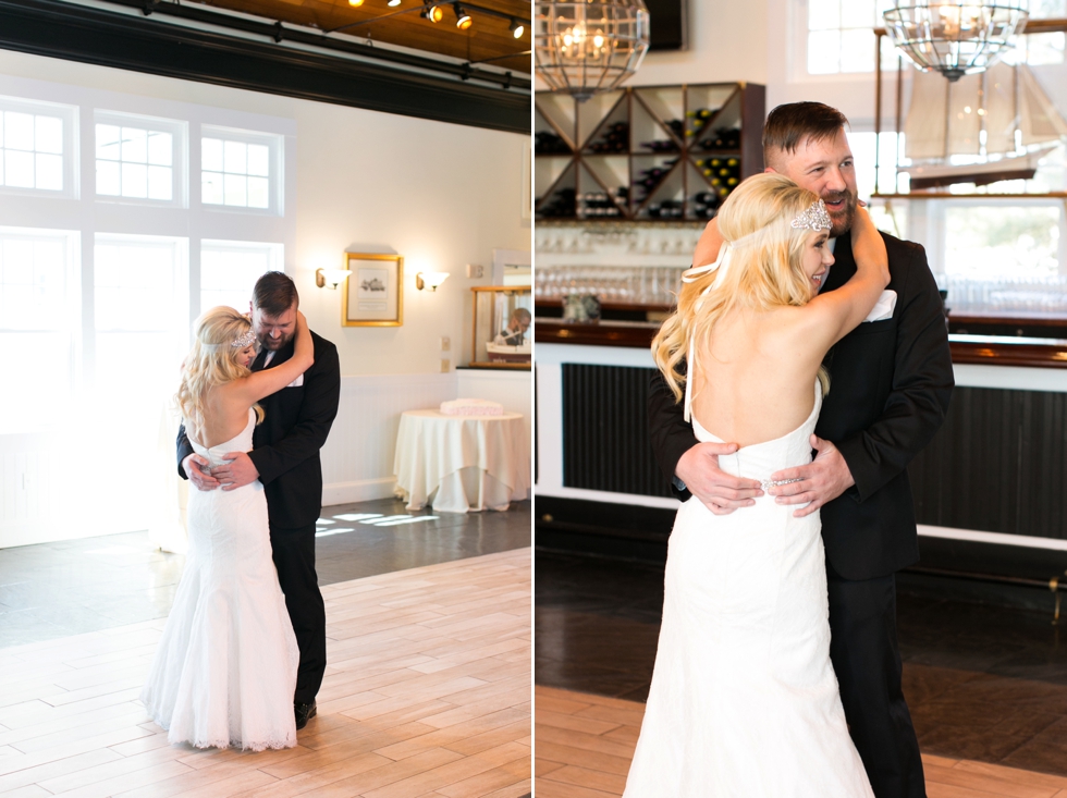 Chesapeake Bay Beach Club Intimate Tavern Ballroom Vow Renewal - Associate Caitlin