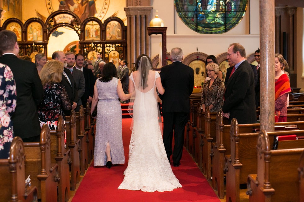 Baltimore The Cathedral of the Annunciation Greek Wedding ceremony Photographer