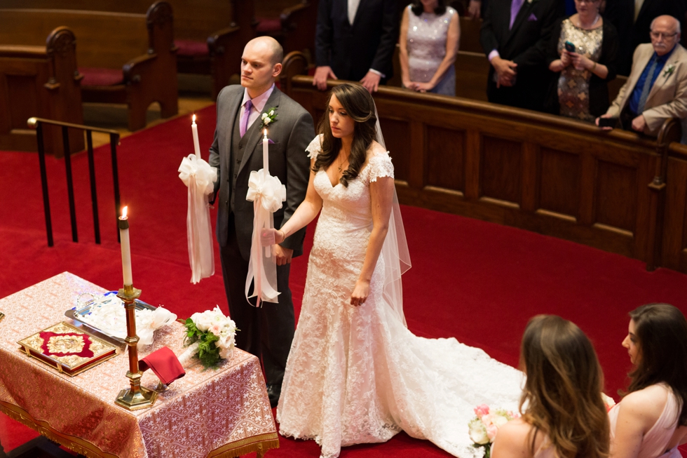 Baltimore The Cathedral of the Annunciation Greek Wedding ceremony Photographer