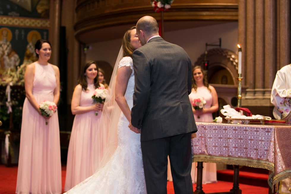 Baltimore The Cathedral of the Annunciation Greek Wedding ceremony Photographer