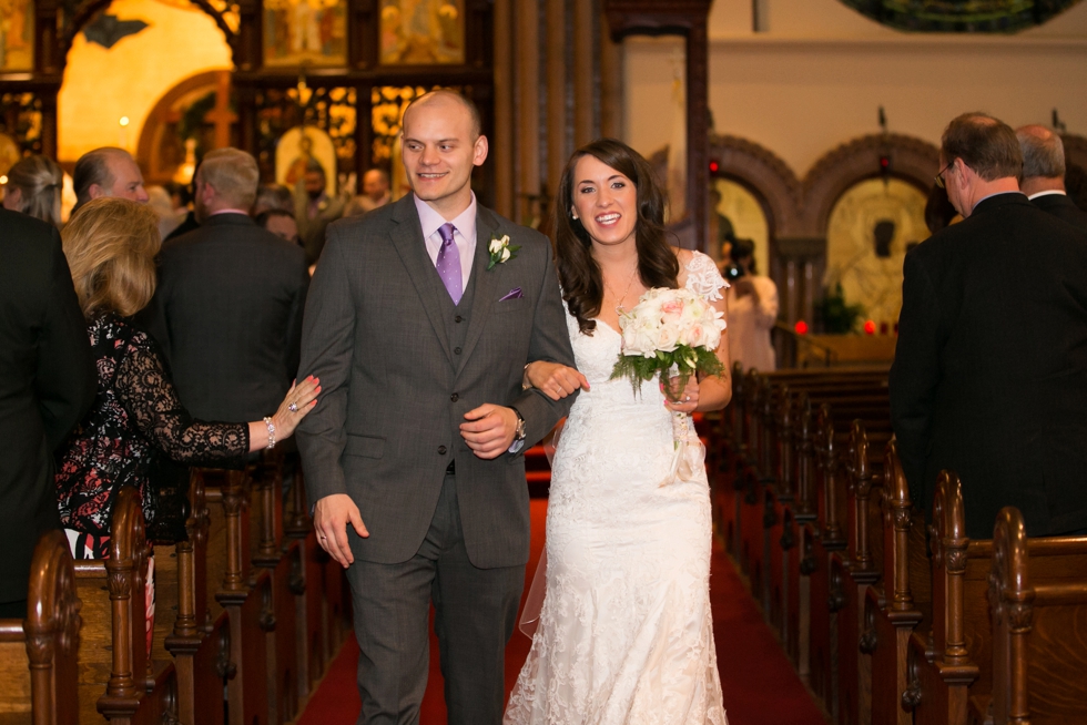 Baltimore The Cathedral of the Annunciation Greek Church Wedding Photographer