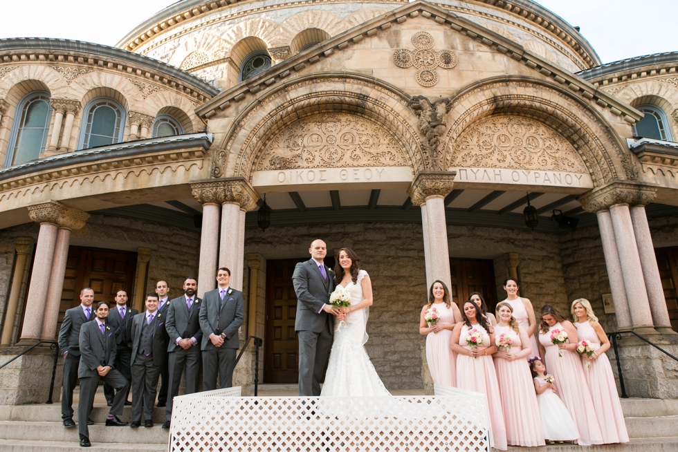 Baltimore The Cathedral of the Annunciation Greek Church Wedding Photographer