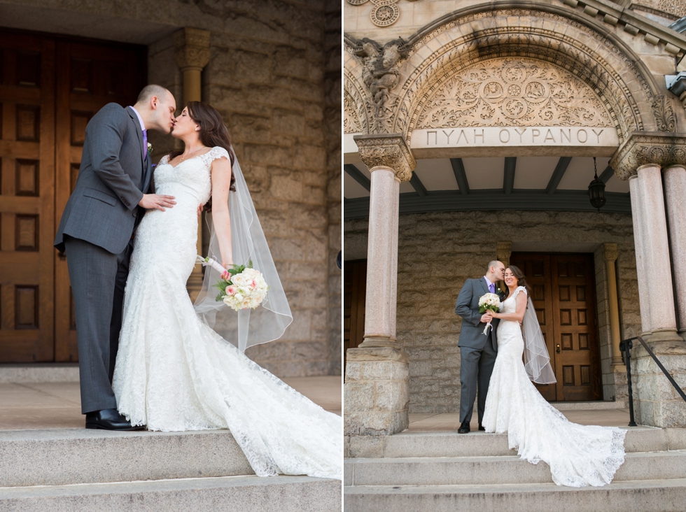 Baltimore The Cathedral of the Annunciation Greek Church Wedding Photography