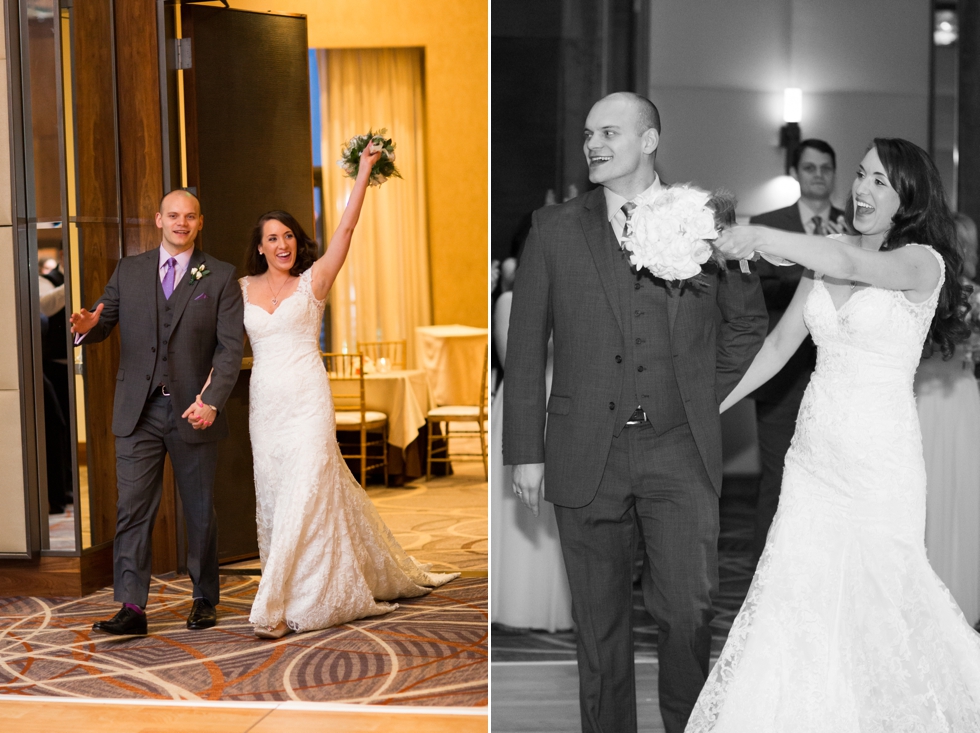 Baltimore Four Seasons Wedding Introductions Photos - Associate Erin & Caitlin