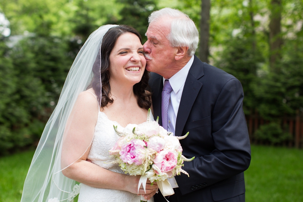 Annapolis Maryland father bride moment - Anne Barge bridal