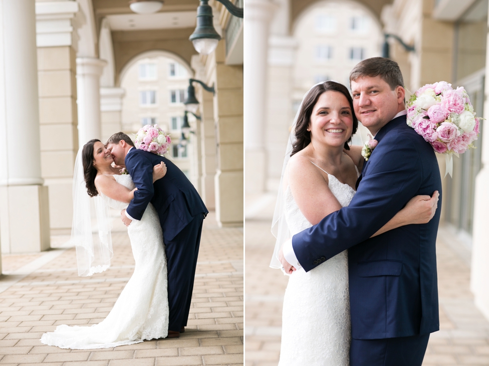 Annapolis Westin hotel wedding couple - Philadelphia wedding photographer