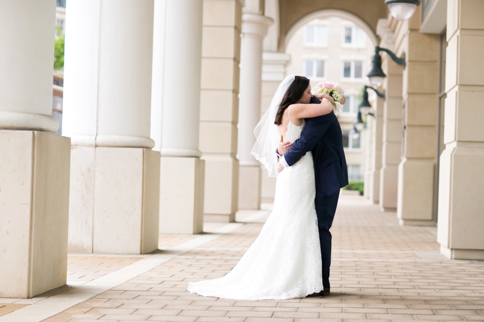 Annapolis Westin hotel wedding couple - Philadelphia wedding photo