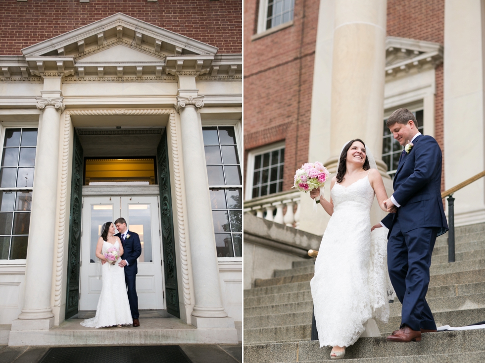 Annapolis State House wedding couple - Philadelphia wedding photographer