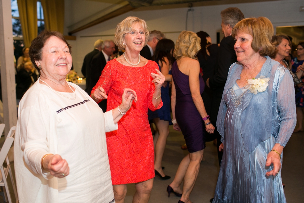 Rainy Annapolis Maryland Maritime Museum wedding reception