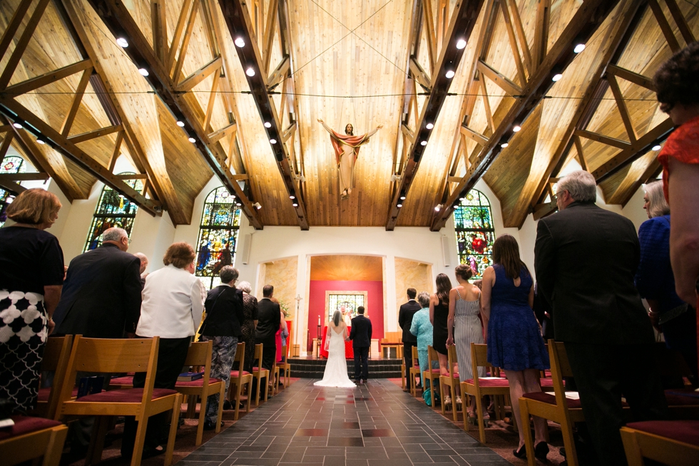 Annapolis Maryland wedding - Saint Elizabeth Ann Seton church