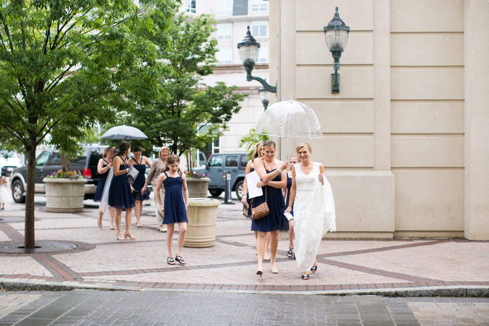 Rainy Beach wedding at Westin hotel Annapolis - Philadelphia wedding photographer