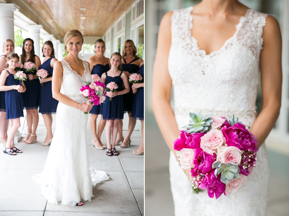 bridesmaids Beach wedding - Philadelphia wedding photographer